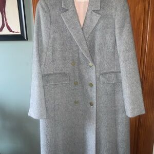 J.Crew Collection Gray Wool Coat